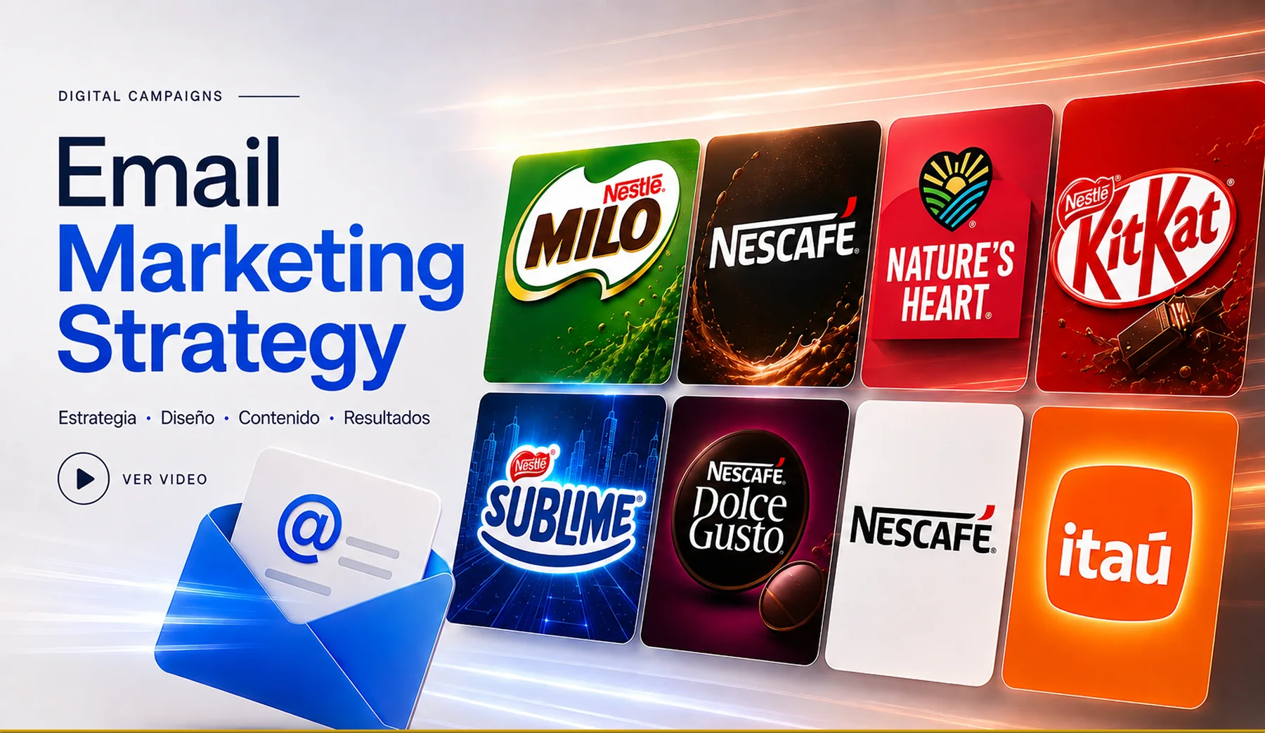 Email Marketing Strategy - MILO, Nescafé, Nature's Heart, KitKat, Sublime, Dolce Gusto e Itaú