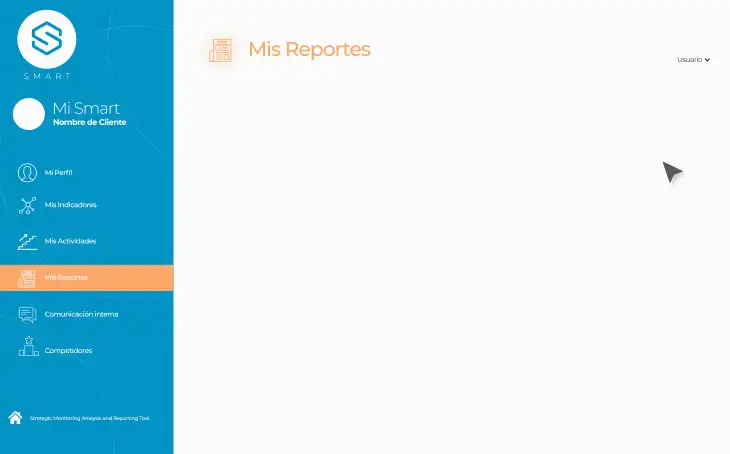 Smart - módulo Mis Reportes: reportes a la medida en minutos